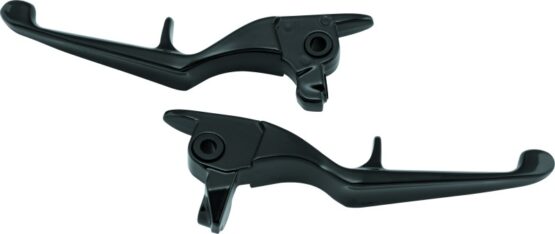 Trigger Lever Set Gloss Black by Kuryakyn Fits 17-Up Touring Models