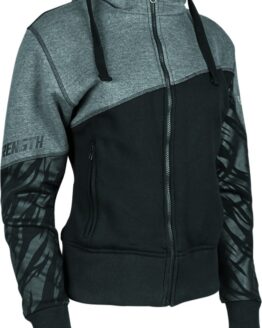Cat Outa Hell Hoody Grey/Black Womens - XL