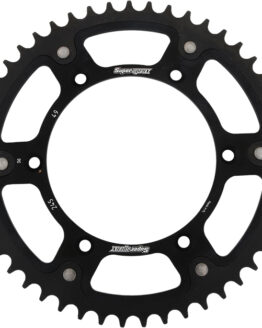 Supersprox Stealth Rear Sprocket 49T Black 520 Fits Yamaha YZ WR TTR