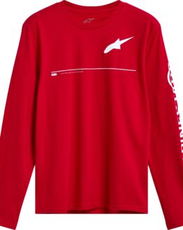 Alpinestars Committed LS CSF Tee Red Men's X-Large