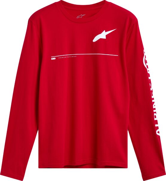 Alpinestars Committed LS CSF Tee Red Men's X-Large