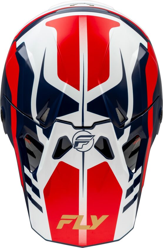 Fly Racing Formula CP Krypton Helmet Red/White/Navy XL - Image 2