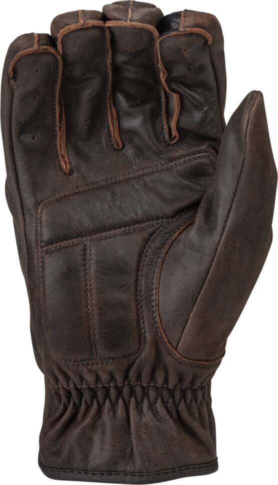 Highway 21 Jab Leather Gloves Brown Large Men's - Image 2