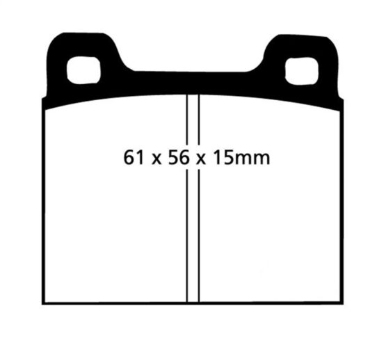 Yellowstuff Front Brake Pads - Image 2