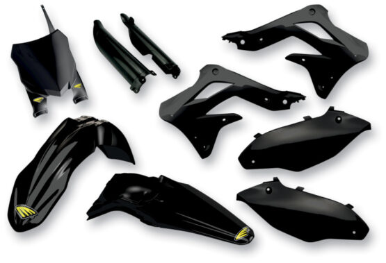 Cycra Powerflow Body Kit - Black Fits 12-15 Kawasaki KX450F