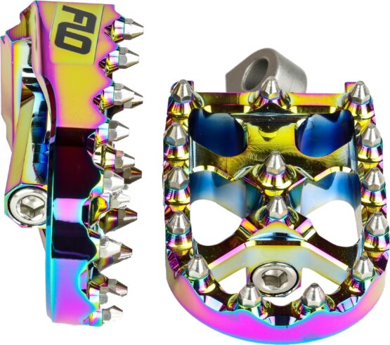 FLO Motorsports Moto Style Footpeg Set Jet Fuel 2x3.125 in Harley Davidson - Image 2