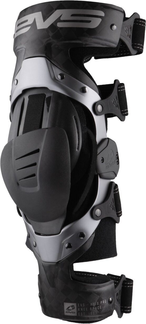 EVS Axis Pro Knee Brace Pair Black/Grey Large - Image 11