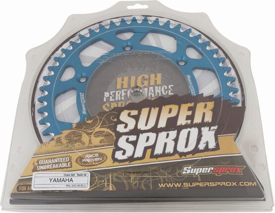 Supersprox 48T Blue Aluminum Rear Sprocket - Image 4
