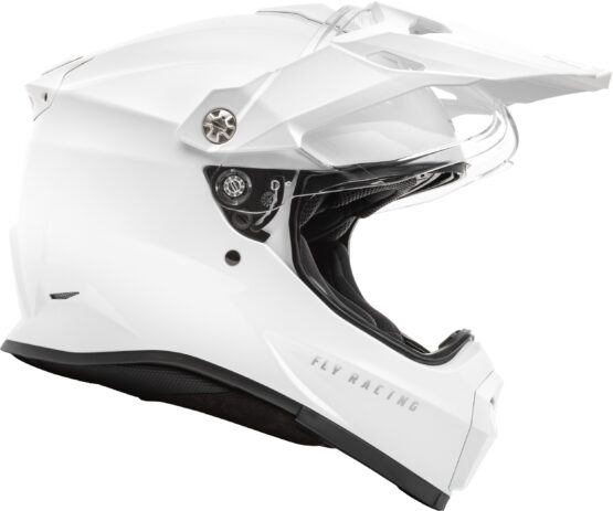 FLY Racing Trekker Solid Helmet White 2X-Large - Image 4