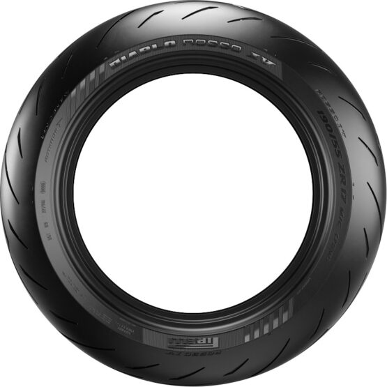 Pirelli Diablo Rosso IV Rear Tire 190/55ZR17 (75W) Tubeless Radial - Image 2