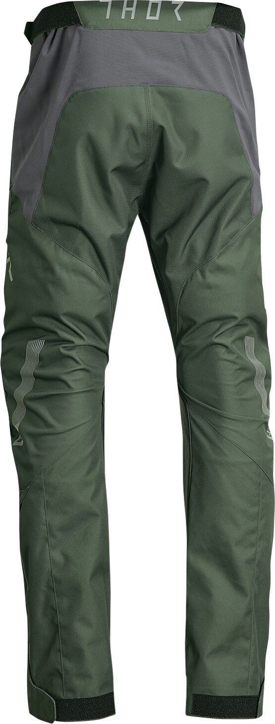 Terrain Army Green & Charcoal Over The Boot Pants - Size 38 - Image 5