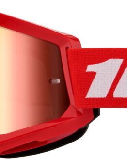 Strata 2 Red Goggles - Red Mirror Lens
