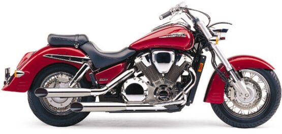 3.5" Slash Cut Chrome Slip On Exhaust