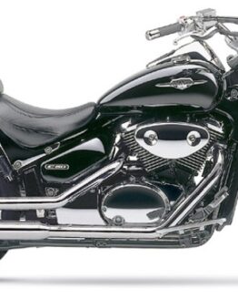 Classic Slash Cut Chrome Full Exhaust