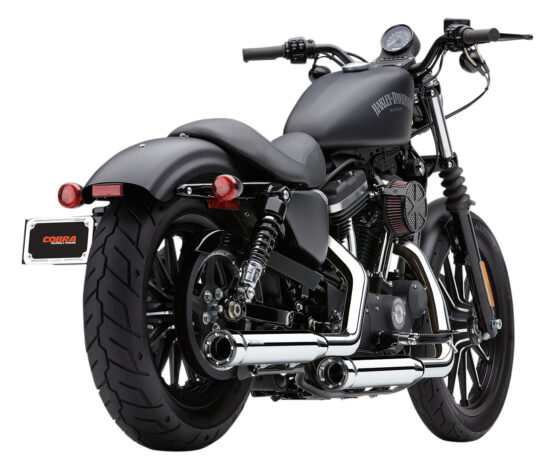 3" RPT Chrome Dual Slip On Exhaust - Image 3