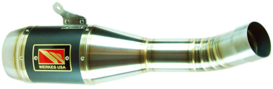 Black Center GP Slip On Exhaust