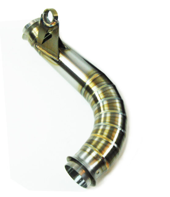 Extended Mid-Pipe - Stainless Steel