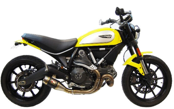 Black Center GP Slip On Exhaust w/ dB Killer - Image 2