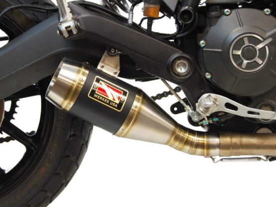 Black Center GP Slip On Exhaust - Image 3