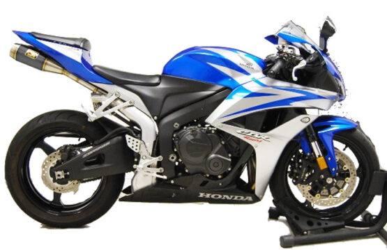 Black Center Dual GP Slip On Exhaust - Image 2