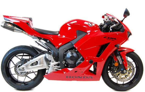 Black Center Dual GP Slip On Exhaust - Image 2