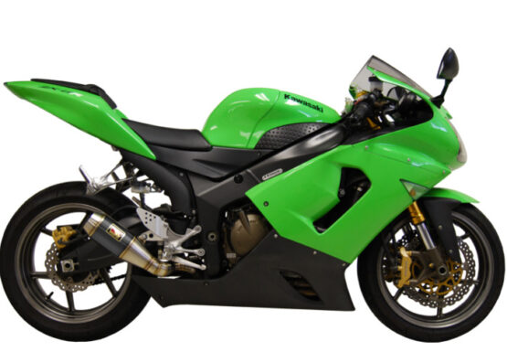Black Center GP Slip On Exhaust - Image 2