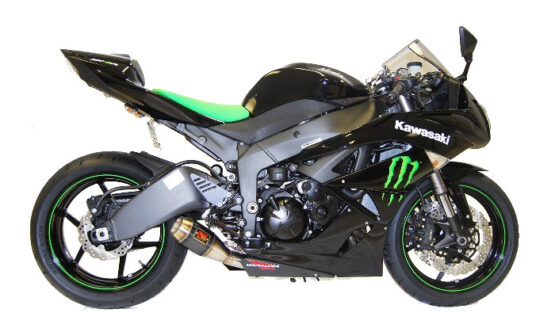 Black Center GP Slip On Exhaust - Image 2