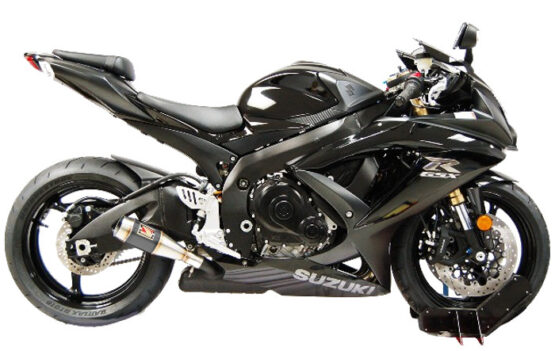 Black Center Slip On Race Exhaust - Image 2