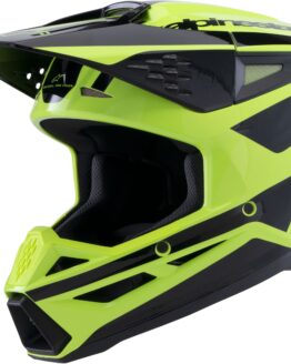 Alpinestars SM3 Heat Helmet Yellow Fluo/Black Gloss M