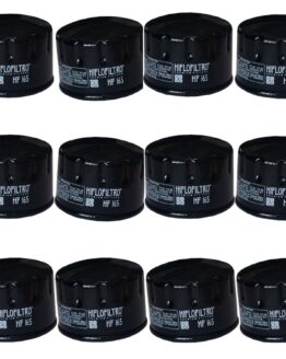 HF165 Oil Filter - Black - 12 Pack