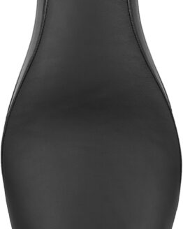 Danny Gray Shorthop 2-Up Leather Seat Black Fits 97-07 Harley FLHR Road King