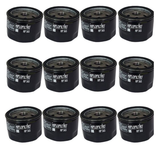 HF565 Oil Filter - Black - 12 Pack