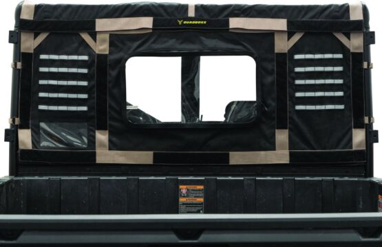 QuadBoss Soft Rear Window Black Fits 15-19 Polaris Ranger 1000 Diesel - Image 2