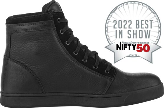Axle Leather Waterproof Shoes Black, Size 13 - Image 4