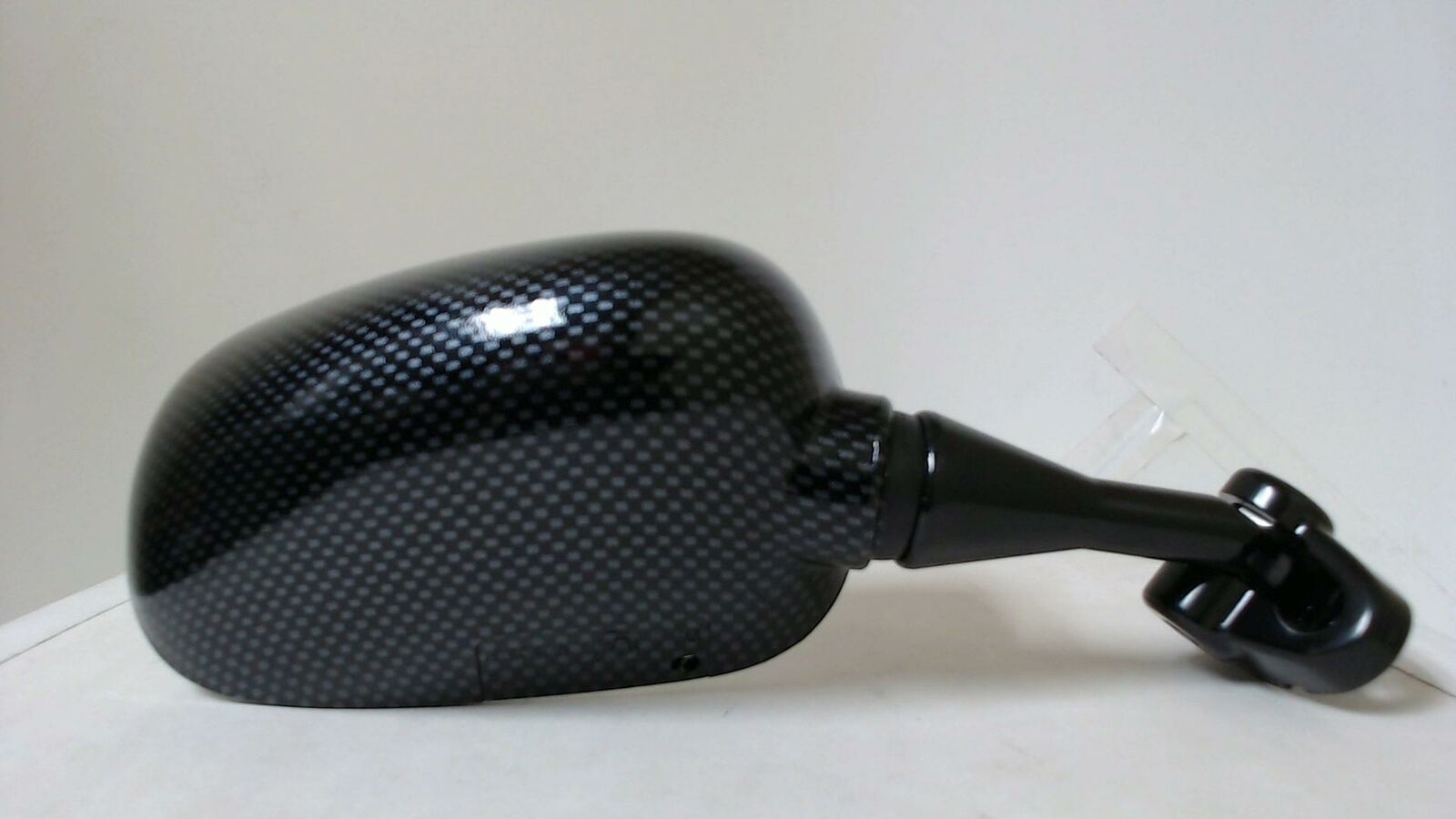 BikeMaster Right Mirror Carbon Look Black Fits Honda CBR929/954RR - Image 3
