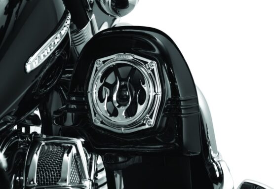 Kuryakyn Flame Speaker Grills Chrome - Image 5