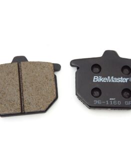 BikeMaster Organic Brake Pads Front/Rear Fits Honda