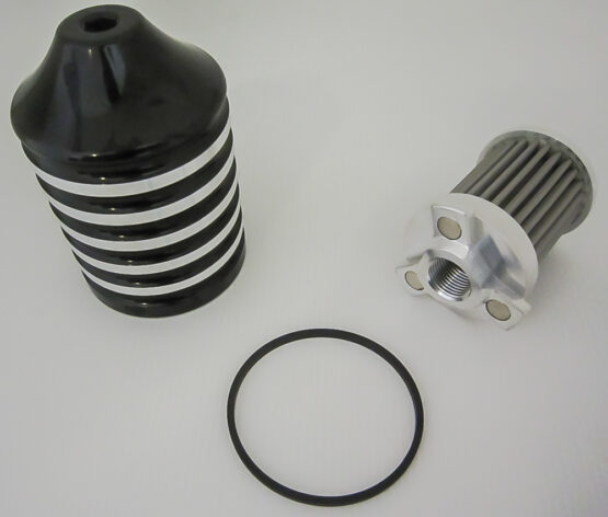 HardDrive Billet Reusable Oil Filter Black For Harley Davidson