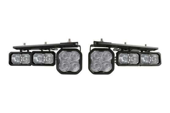 2021 Ford Bronco Stage Series Fog Pocket Kit - Yellow Pro - Image 3