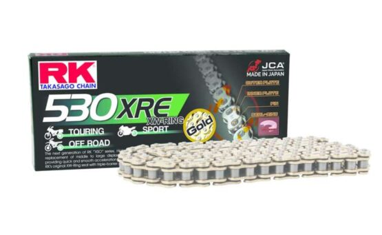 RK Chain GB530XRE-116 XW-Ring Gold 530 Pitch 116 Links