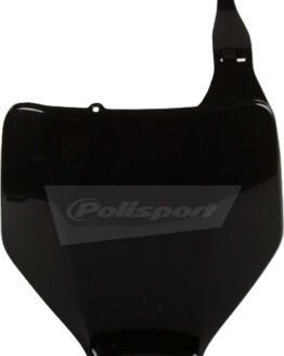 Front Number Plate - Black