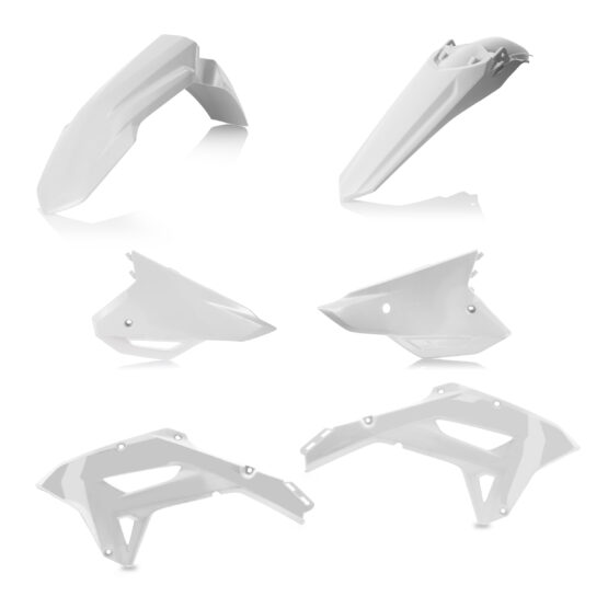 Acerbis Plastic Kit White For Honda CRF250RX CRF450RX 2021-2024