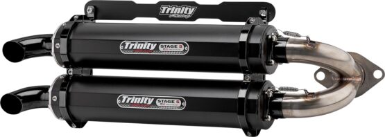 Dual Black Stage 5 Slip On Exhaust