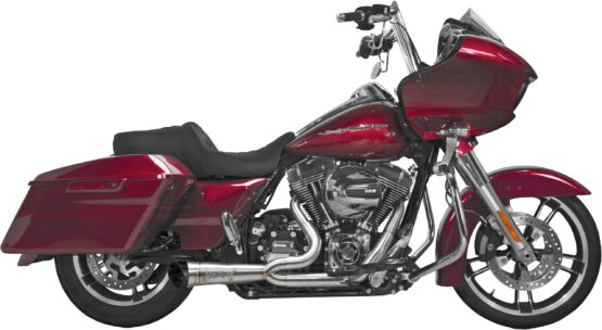 Two Brothers Comp-S 2-1 Turnout Exhaust Brushed For 08-16 HD FLH FLT - Image 2