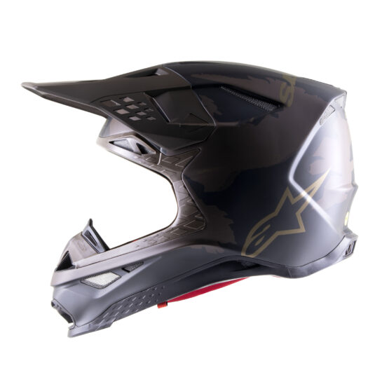 Supertech M10 Squad MIPS Helmet Dark Brown/Gold X-Large - Image 7