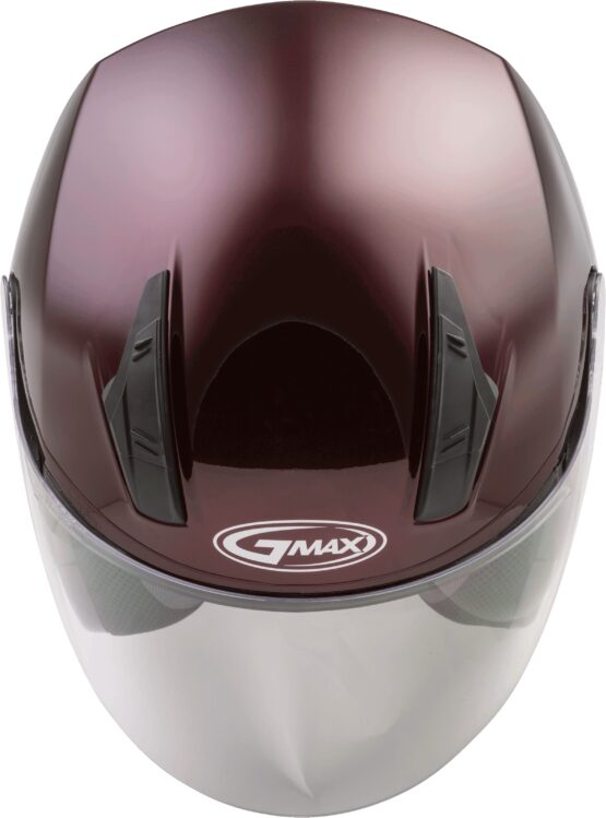 GMAX OF-17 Open-Face Helmet Wine Red Small - Image 4