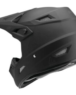Answer AR1 Solid Matte Black Offroad Helmet - XL