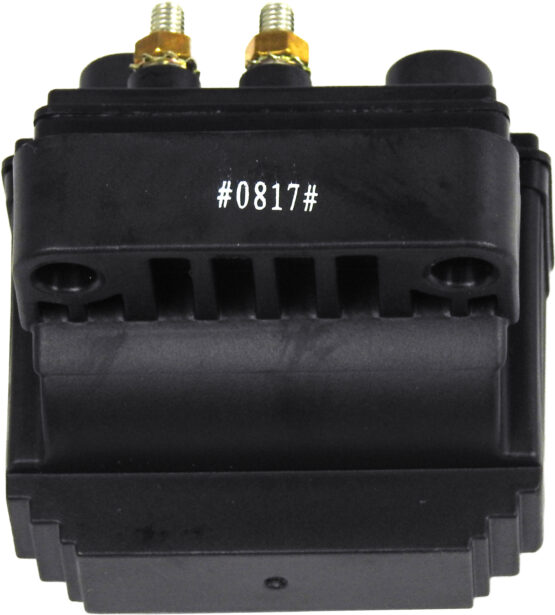 External Dual Fire Ignition Coil 3.0 Ohms - Black - Image 2