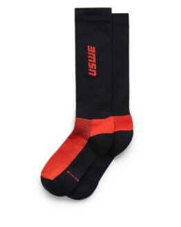 USWE Rapp Moto Sock Flame Red - Size 37/39