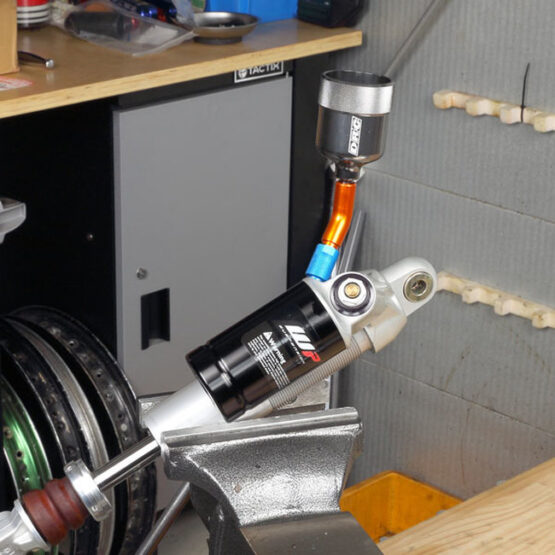 DRC RCU Bleed Cup for WP Rear Shocks - Image 2